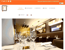 Tablet Screenshot of lintecaffe.com